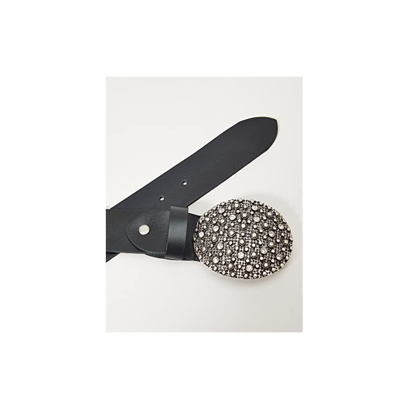 MGM Women's Belt - Black - Schwarz (Schwarz) - M