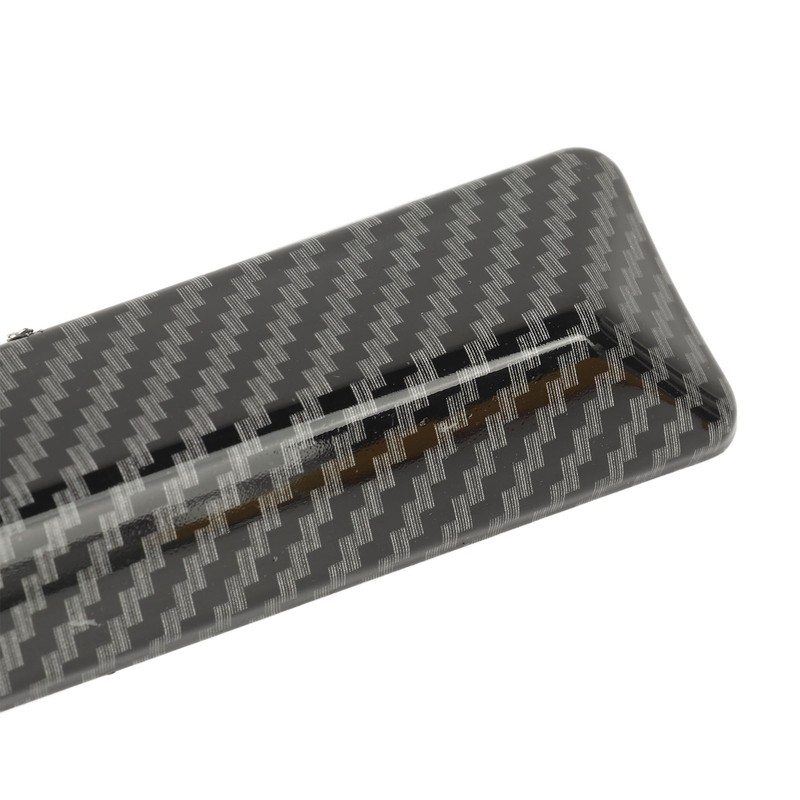 1 Pair Front Bumper Upper Moulding Trim 735455041 Carbon Fiber
