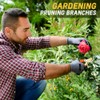 Garden Shears, Sharp Japanese SK5 Steel Blade Effortlessly Prunes 1/4"