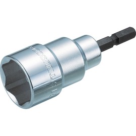 TRUSCO TEF-22S Electric Screwdriver Socket, Short Type, 0.9 inches (22 mm)