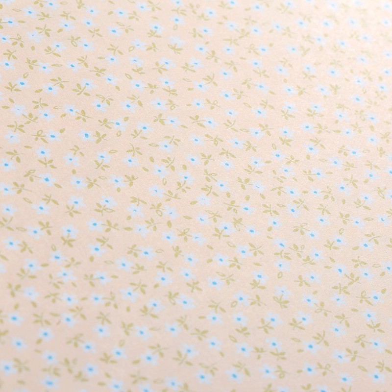 Midori 33137006 Shikishi Bi-Fold Color Shikishi, Floral Print, Pink