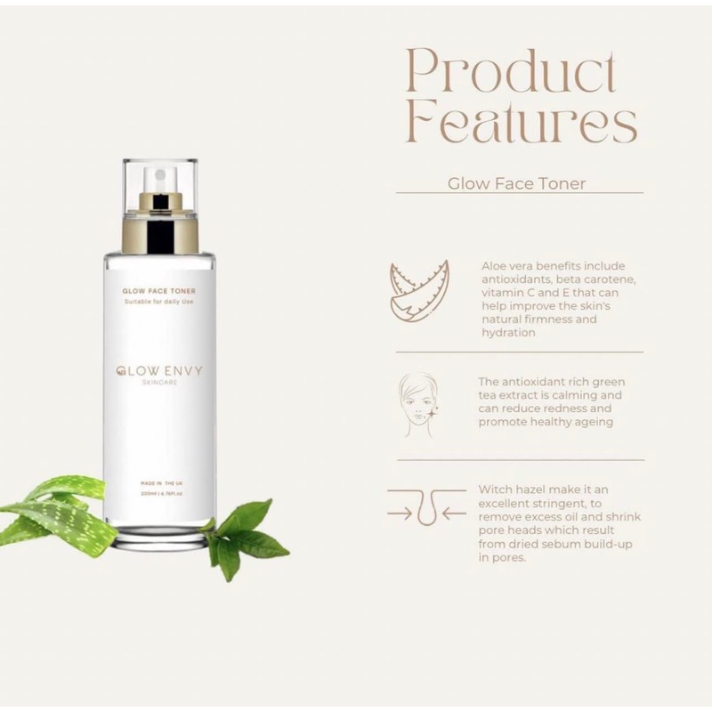 Glow Face Toner - Hydrating Toner (200ml)