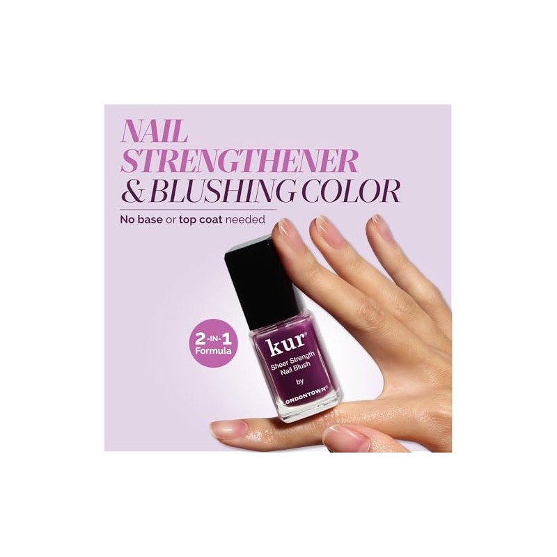 LONDONTOWN- Sheer Strength Nail Blush - Tratamiento fortalecedor y endurecedor