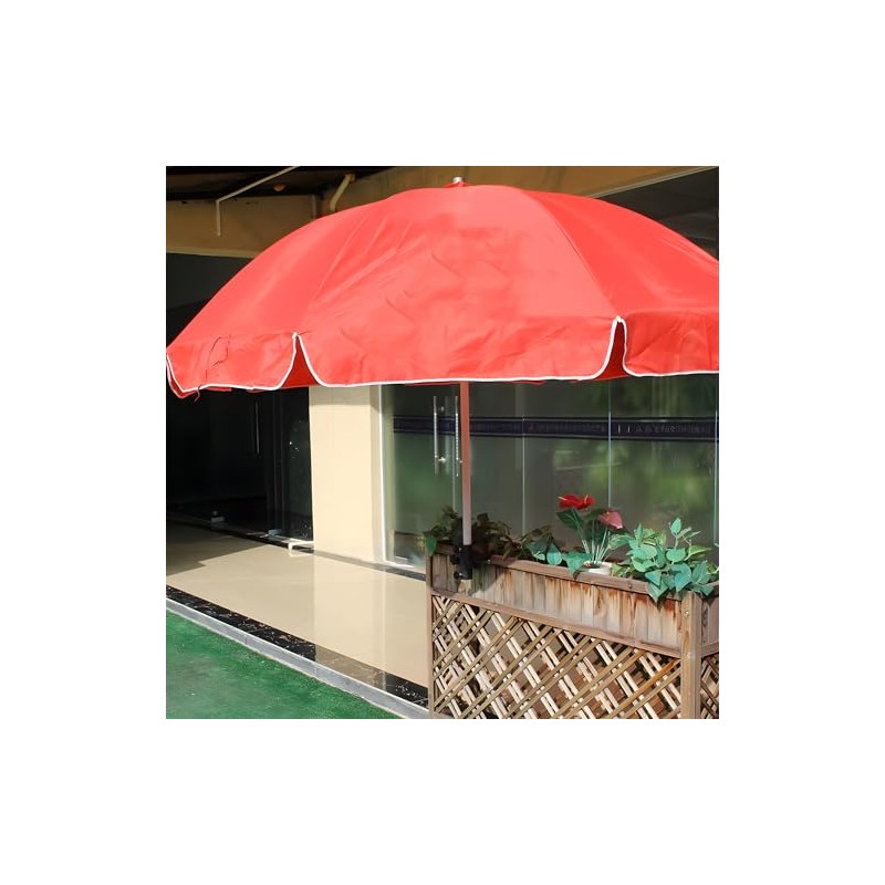 Parasol Holder Balcony Railing with Hooks, Diameter 25-38 mm Balcony