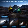LED Headlamp Rechargeable, 2000 Lumens Super Bright Head Lamp with