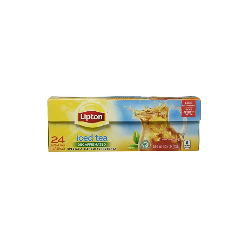 Lipton Ice Tea Bags Decaffeinated - 24 CT