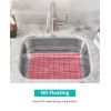 Bligli 2-Pack Kitchen Sink Mat: PVC Eco-Friendly Adjustable Sink Protector
