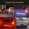 AMEXMART 60 Inch LED Tailgate Light Bar with Reverse &