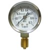 TOKO Pressure Gauge, Diameter 1.9 inches (50 mm), 0.1 MPa