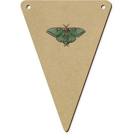 Azeeda 5 x 140mm 'Luna-Motte' Wimpelkette/Girlande (BN00087082)