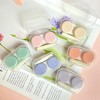 Pastel Lens Clamp Case set green 10ea