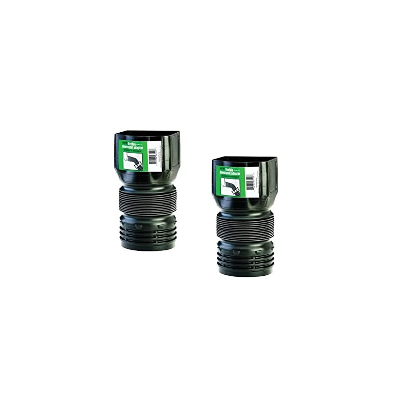 Flex-Drain ADP53102 Downspout Adaptor, Landscaping Drain Pipe Adapter 3 by