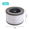 KEEPOW Vista 200 Replacement Filter Compatible with Levoit Vista 200