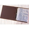 30 Pack 60 Pockets 4.5x11” Folded Map Sleeves, Ultra-Clear Brochure