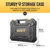 BOEN Pro 1/2" Drive Metric Deep Impact Socket Set, 21-Piece