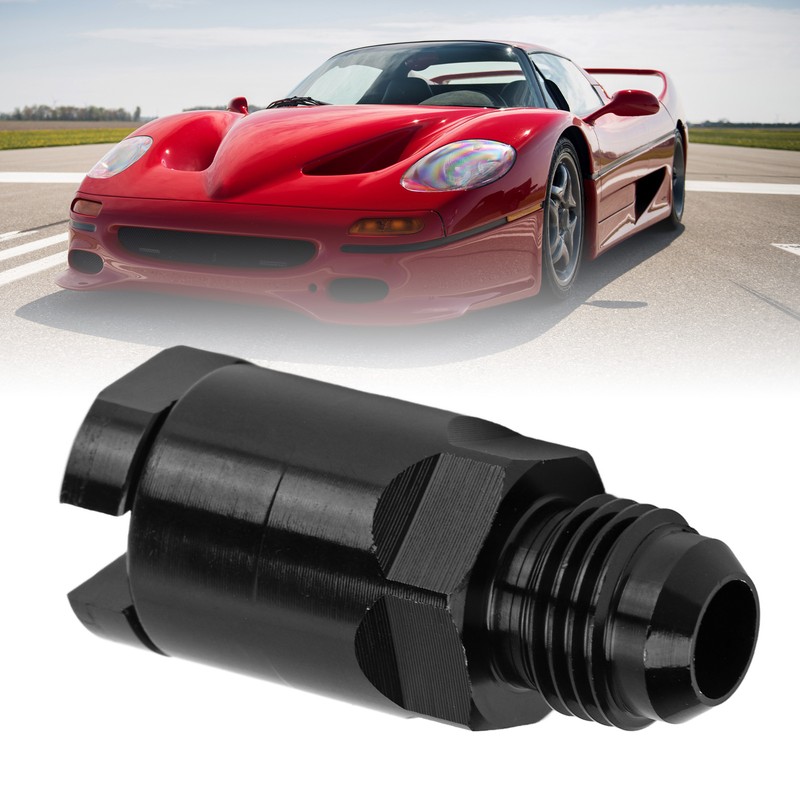 6AN to 1/4in Hose Fuel Line Fitting Adapter Quick Disconnect
