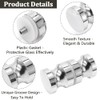 Aoyswuz Pack of 2 Shower Door Knobs, 30 mm, Stud