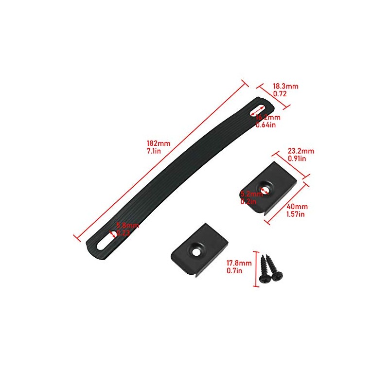 ZZHXSM 2 Pcs Handle Strap Replacement Pull Handle Strap Handle