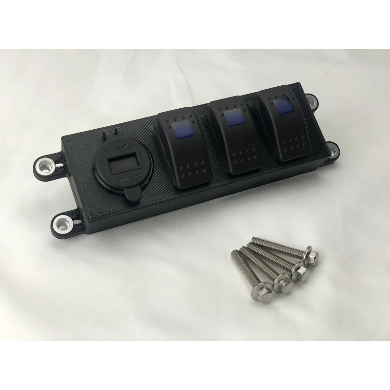 Riot Engineering 89-94 240sx Switch Panel - AC Bezel Mount