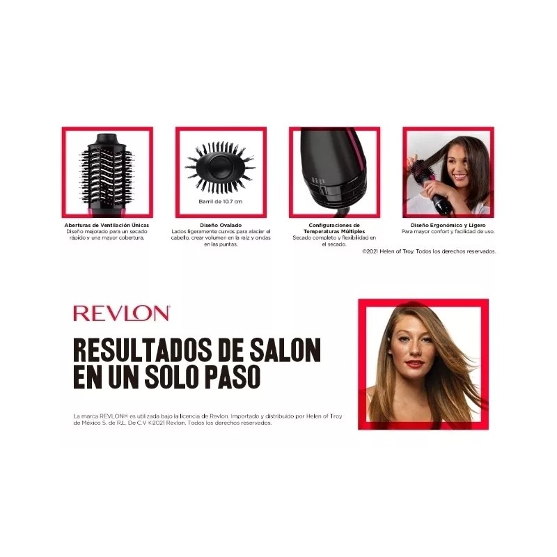 Revlon Cepillo Secadora Revlon One Step Negro
