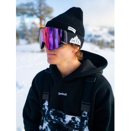 2minus1 Ski and Snowboard Goggle For All Weather Conditions - Color: Red