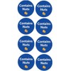 CAA Trading™ 100 x Contains Nuts Glossy Waterproof Removable Catering