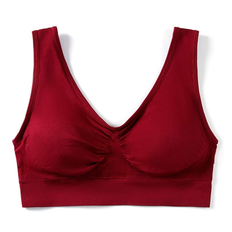 Vermilion Bird Women's 3 Pack Seamless Comfortable Sports Bra with