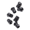 Kodrily 50Pcs 3mm LED Holder Black, Nylon LED Lamp Holders