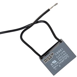 HQRP Capacitor compatible with Harbor Breeze Ceiling Fan 4uf 2-Wire UL Listed plus HQRP Coaster