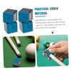NOLITOY 12Pcs Billiards Cue Chalks Grade Snooker Club Accessories for
