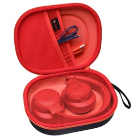 XANAD Headphones Over Ear Bag for Sony WH-XB910N / JBL Live 660NC / JBL Tune500BT / JBL Tune500 / JBL Tune600BTNC / JBL Tune 510BT Headphones Storage Case (Orange)
