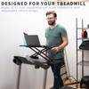 VIVO Universal Treadmill Desk Riser, Height Adjustable Platform for Notebooks,