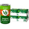 V8 Original 100% Vegetable Juice, 5.5 fl oz Can (48