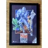 SEGA Mutant League Football Poster - 8x12 Re-print In Black