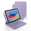 Dexnor Dexnor for iPad (A16) 11th/10th Generation Case with Keyboard