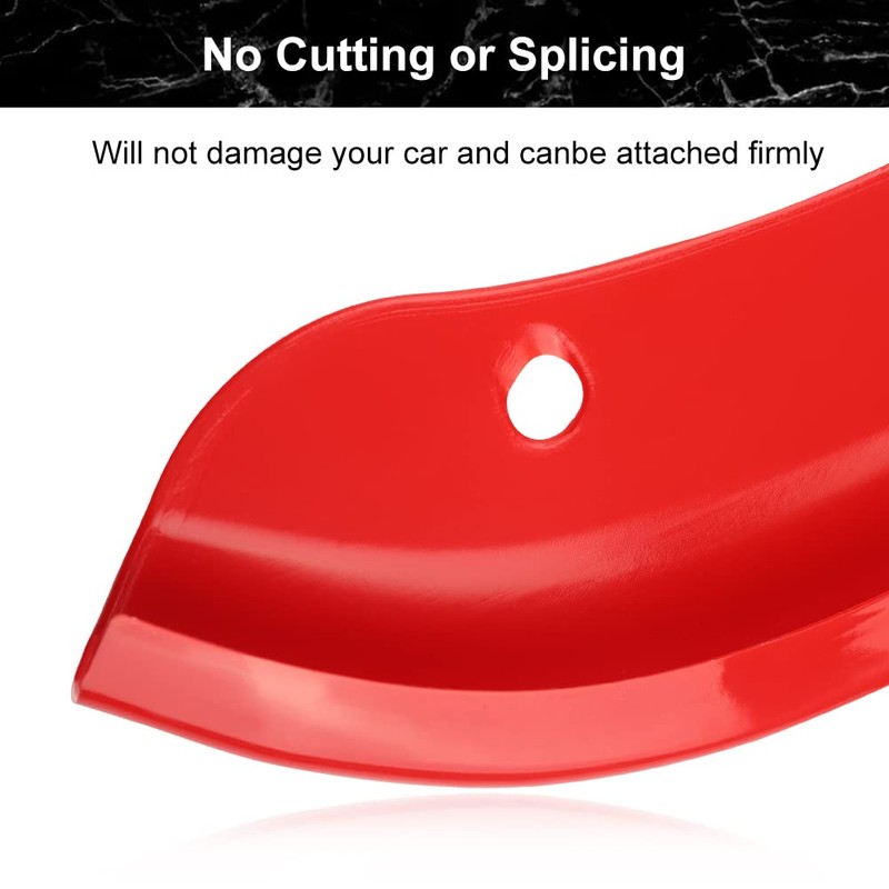 JDMON Front Bumper Lip Splitter Protector Compatible with Dodge Challenger