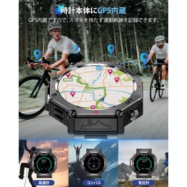 Smart Watch (2025 Latest Evolution, Built-in GPS), Includes 2 Bands, Bluetooth Calls, Incoming Calls, App Notifications, IP68 Dustproof and Waterproof, 100+ Exercise Modes, GPS Movement Recording