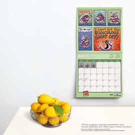 Dog Man | 2024 12 x 24 Inch Monthly Square Wall Calendar | BrownTrout | DogMan Canine Book