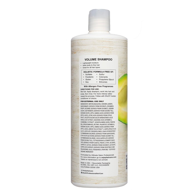 Enjoy Holistic Volume Shampoo 33oz