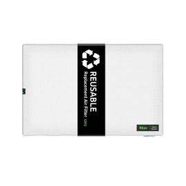 Reair 12x12x1 Extra Replacement Filter without Frame, Washable and Reusable Air Filter 12x12x1 for AC HVAC Furnace, MERV 8 Air Filters Machine Washable, AC Furnace Air Filter without Frame