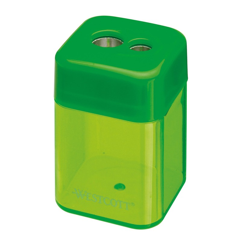 Westcott E-14215 00-I Double Pencil Sharpener for Thin and Thick