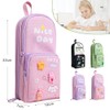 MHwan Pencil Case with 3 Compartments Large Capacity, Cute and