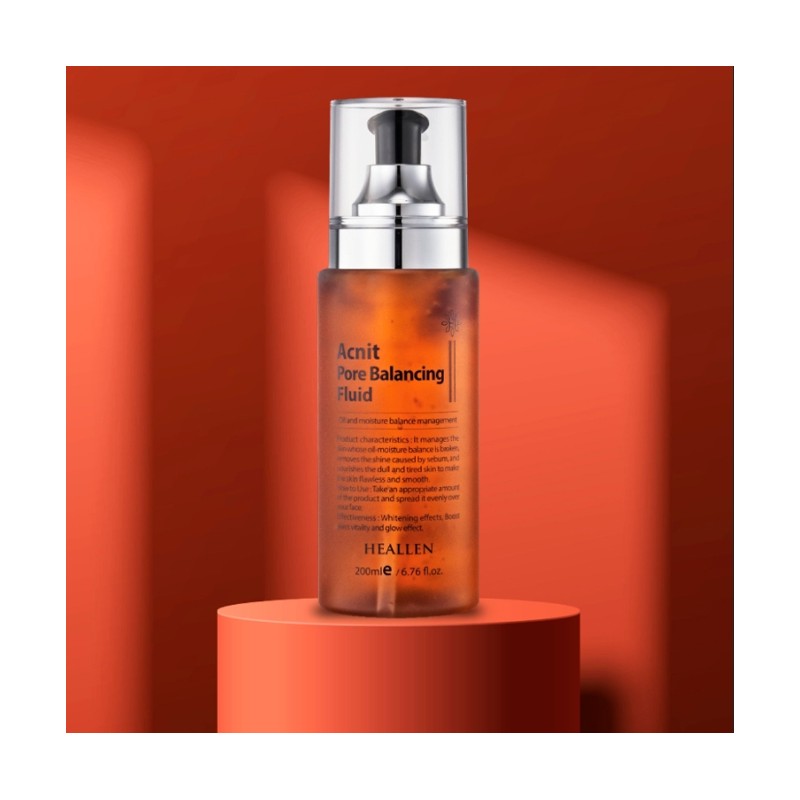 Aesthetic Healen Acnit Pore Balancing Fluid 200ml Trouble soothing large-capacity