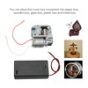 Windup Musical Movement 18 Note Pleasing Alloy Acrylic Easy Mounting