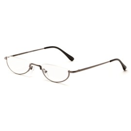 Round Reading Glasses in Grey by Readers.com | The Lynwood | +3.25