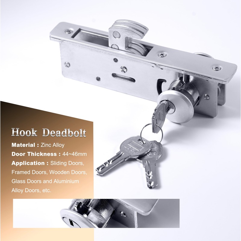 RupXinSplend Storefront Door Lock - Commercial Door Locks Cylinder Deadbolt