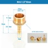 Male BSP Thread 1/2" Male Thread Pipe Fitting 6 mm