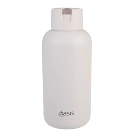 Oasis Ceramic Lined Stainless Steel Triple Wall Insulated "Moda" Drink Bottle 1.5L - Alabaster