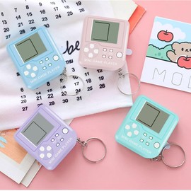 DJMUMU 12Pcs Video Game Birthday Party Favors Keychains for Kids Keychains for Backpacks, School Parties & Video Game Themed Events