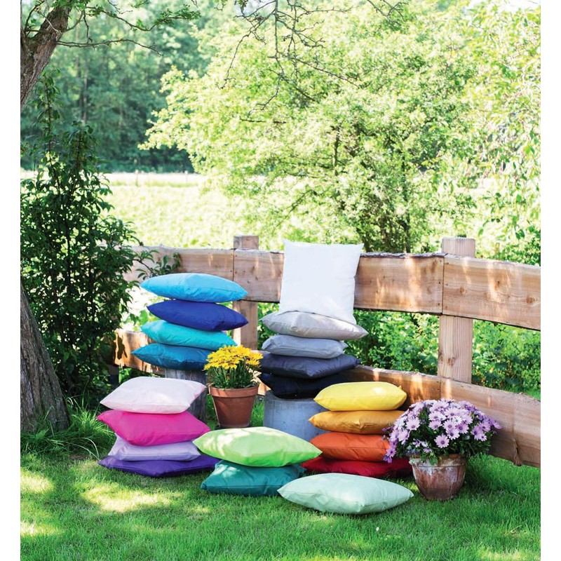 JACK Set of 2 Outdoor Cushion Covers, 45 x 45